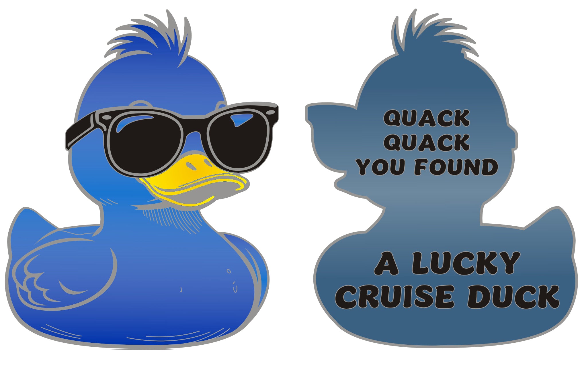 Cruise Duck Challenge Coin
