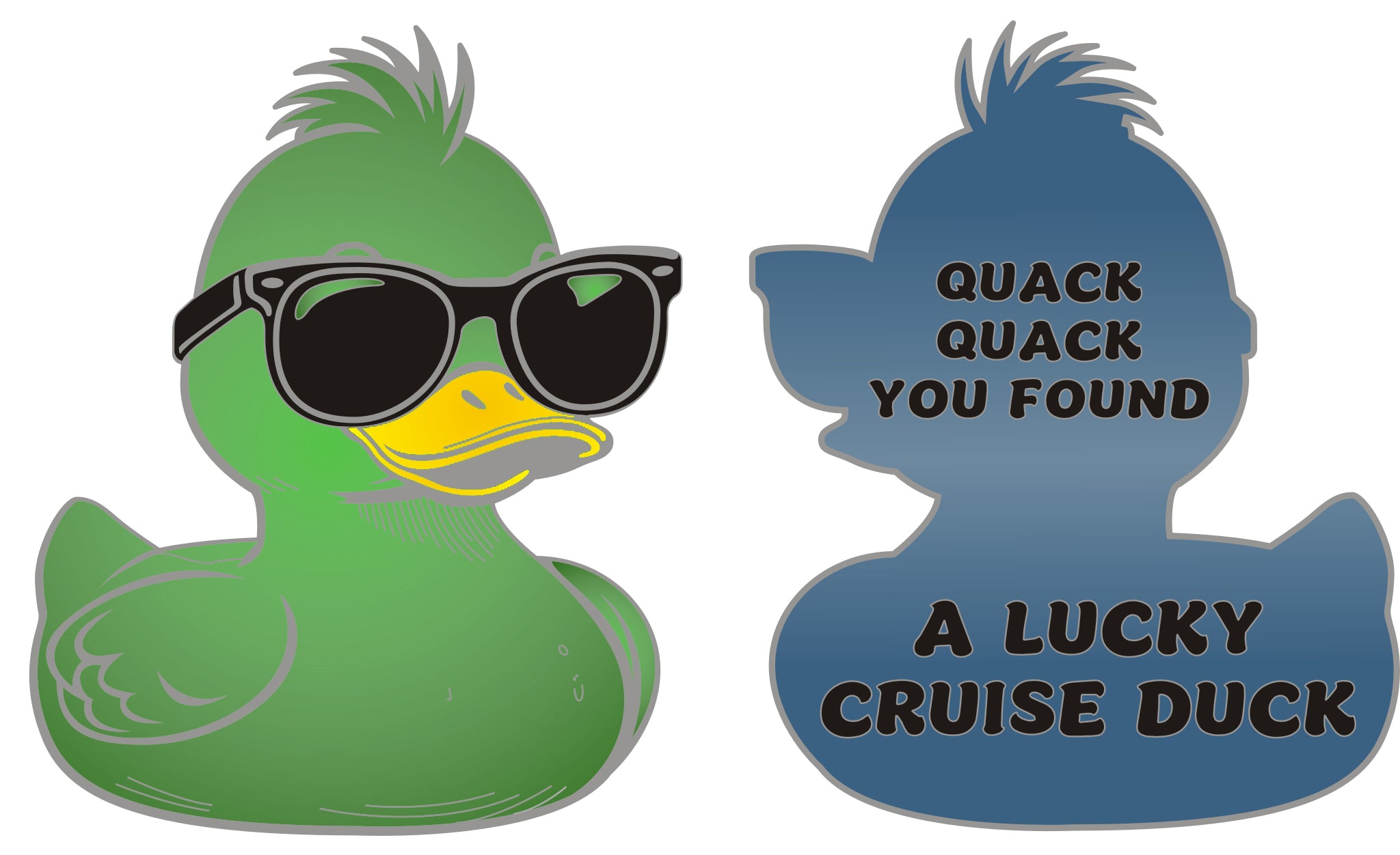 Cruise Duck Challenge Coin