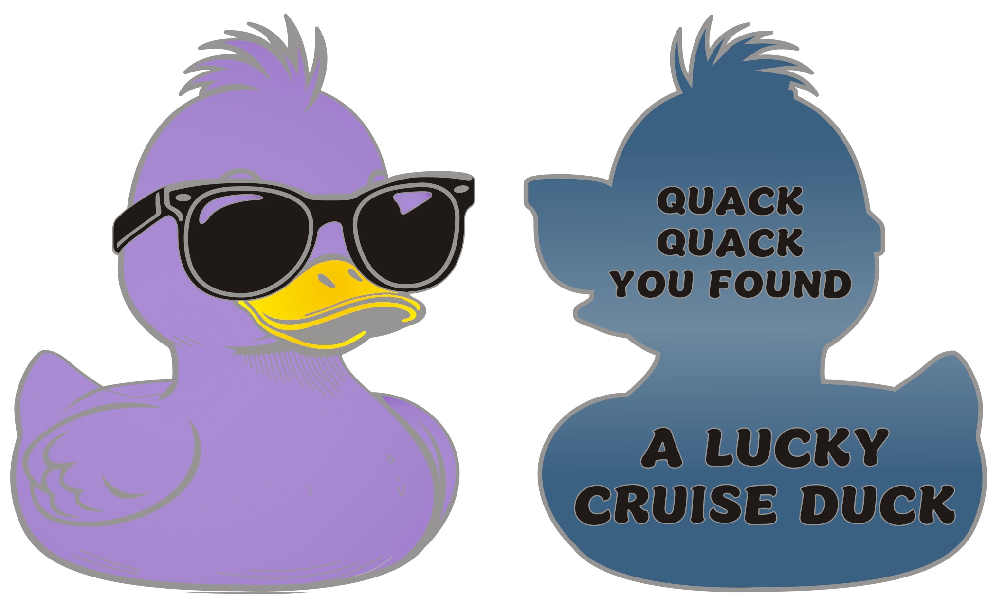 Cruise Duck Challenge Coin