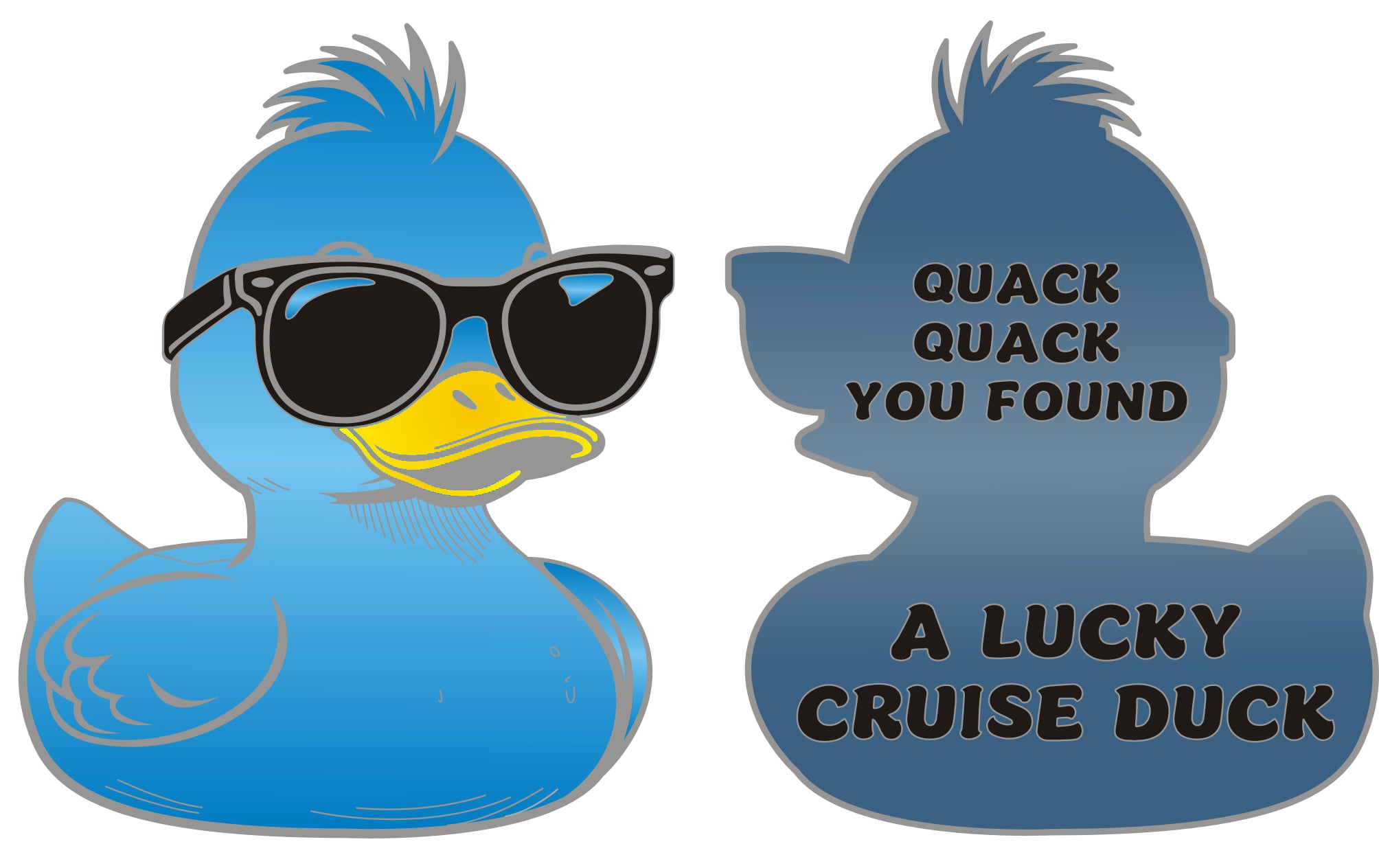 Cruise Duck Challenge Coin