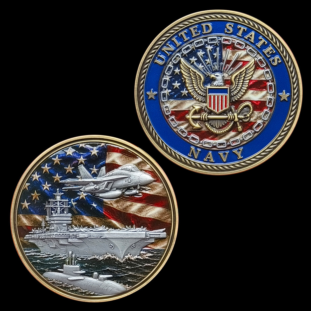 UNITED STATES NAVY Challenge Coin