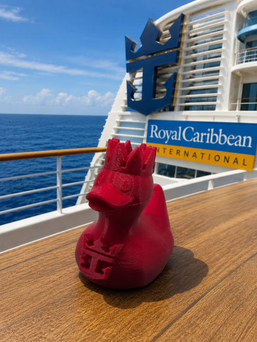 Royal Caribbean 3D Cruise Ducks