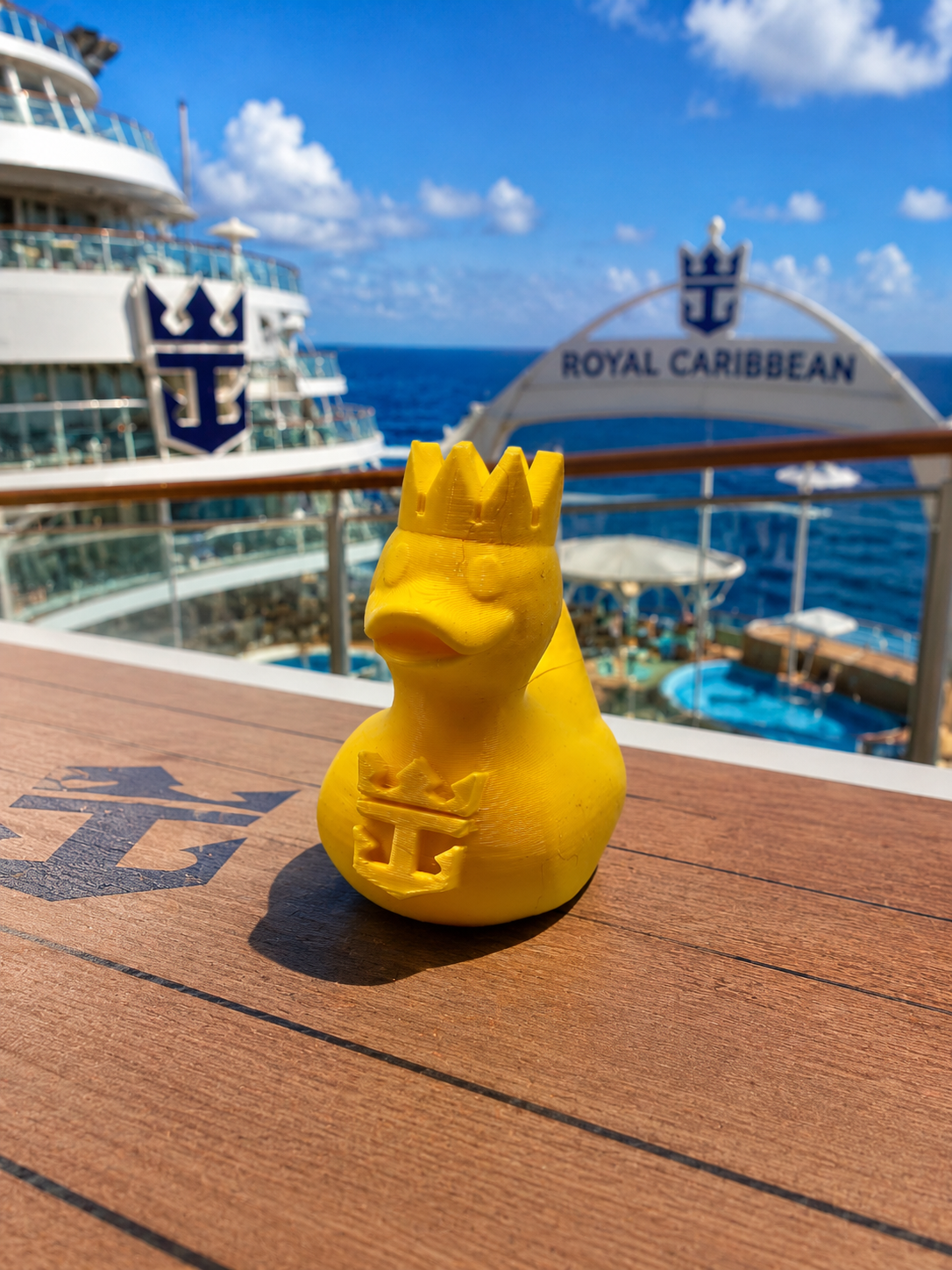 Royal Caribbean 3D Cruise Ducks
